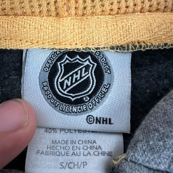 St Louis Blues NHL Hoodie Gray Full Zip Front Size Small Cotton Blend - Picture 4 of 7